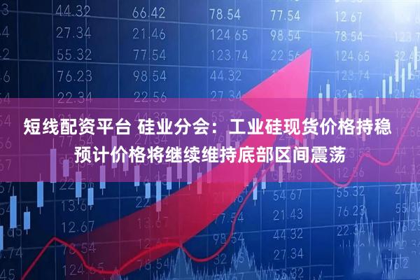 短线配资平台 硅业分会：工业硅现货价格持稳 预计价格将继续维持底部区间震荡